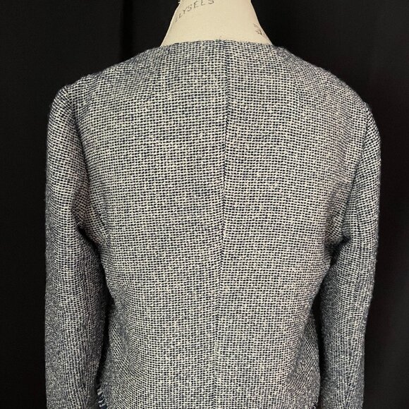Banana Republic Navy Blue Blazer: Size 4 - Picture 5 of 10
